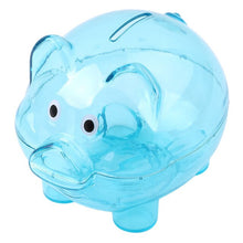 Load image into Gallery viewer, New Cute Transparent Plastic Piggy Bank