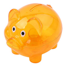 Load image into Gallery viewer, New Cute Transparent Plastic Piggy Bank