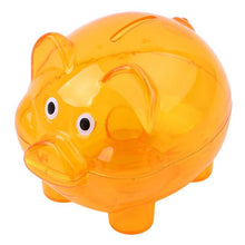 Load image into Gallery viewer, New Cute Transparent Plastic Piggy Bank
