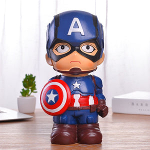 Spiderman Batman Iron Man Captain America Cash Money Box