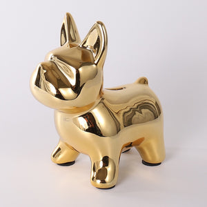 Nordic Ceramics Bulldog Piggy Bank