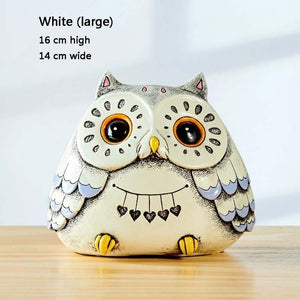 Cute Large Owl Piggy Bank