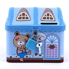 Load image into Gallery viewer, Cute Bear House Piggy Bank
