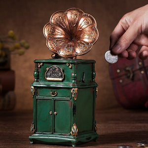 Modern Safe Resin Money Box